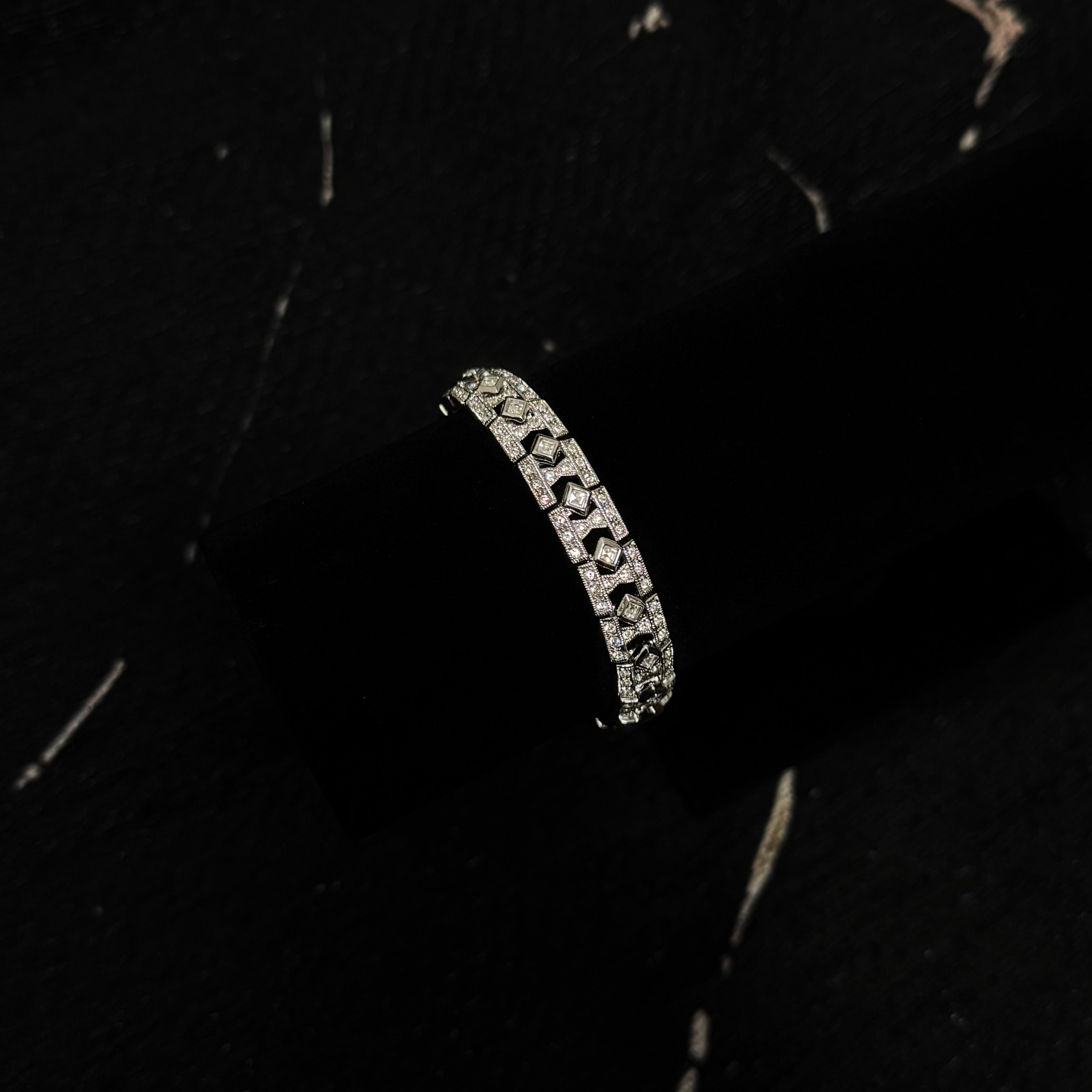 Frost rail chain bracelet