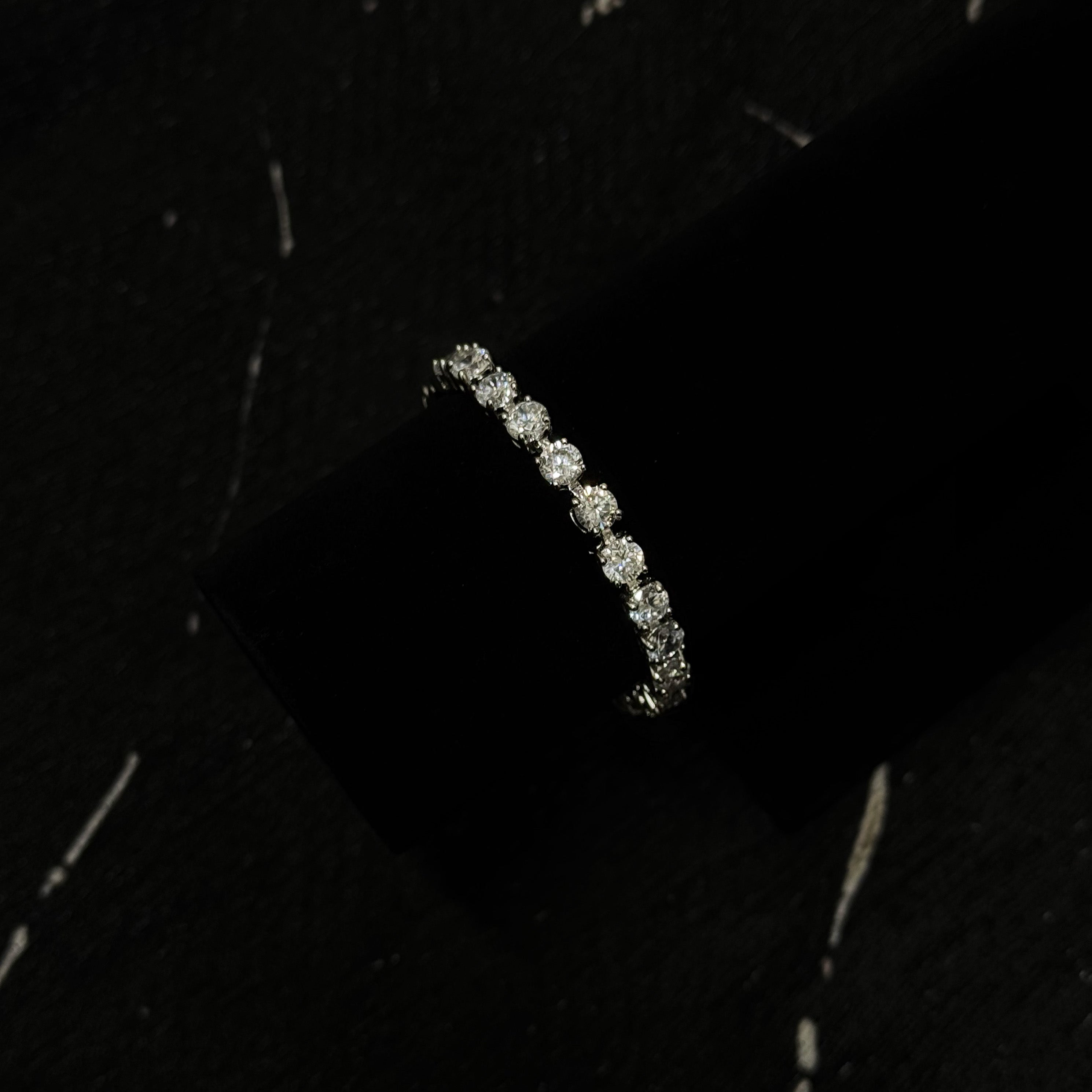 06 cubic silver bracelet