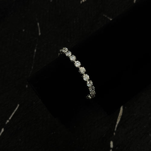 06 cubic silver bracelet
