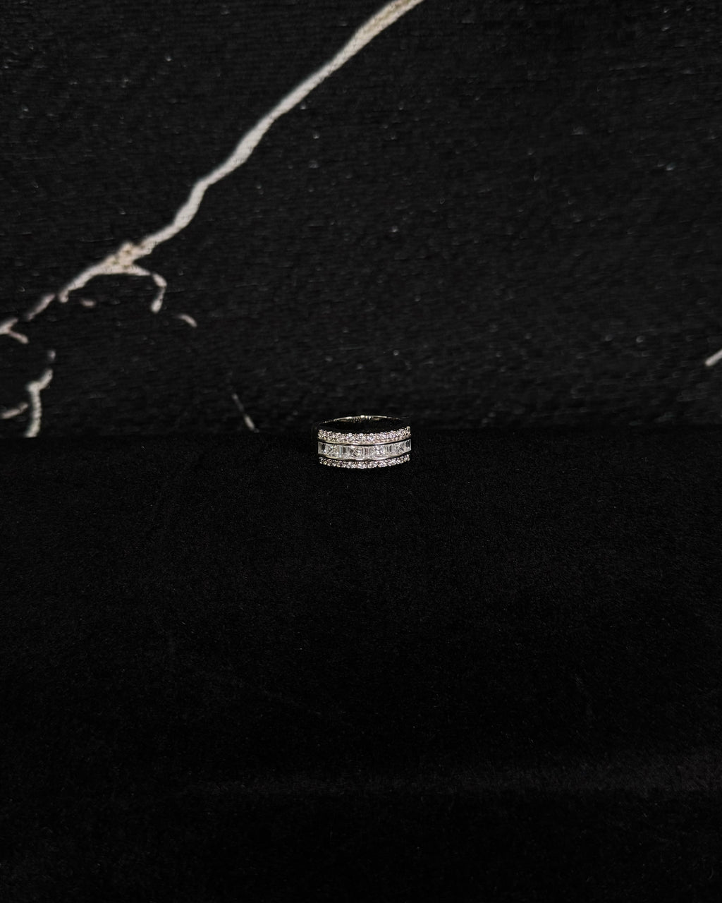 Half plate cubic ring