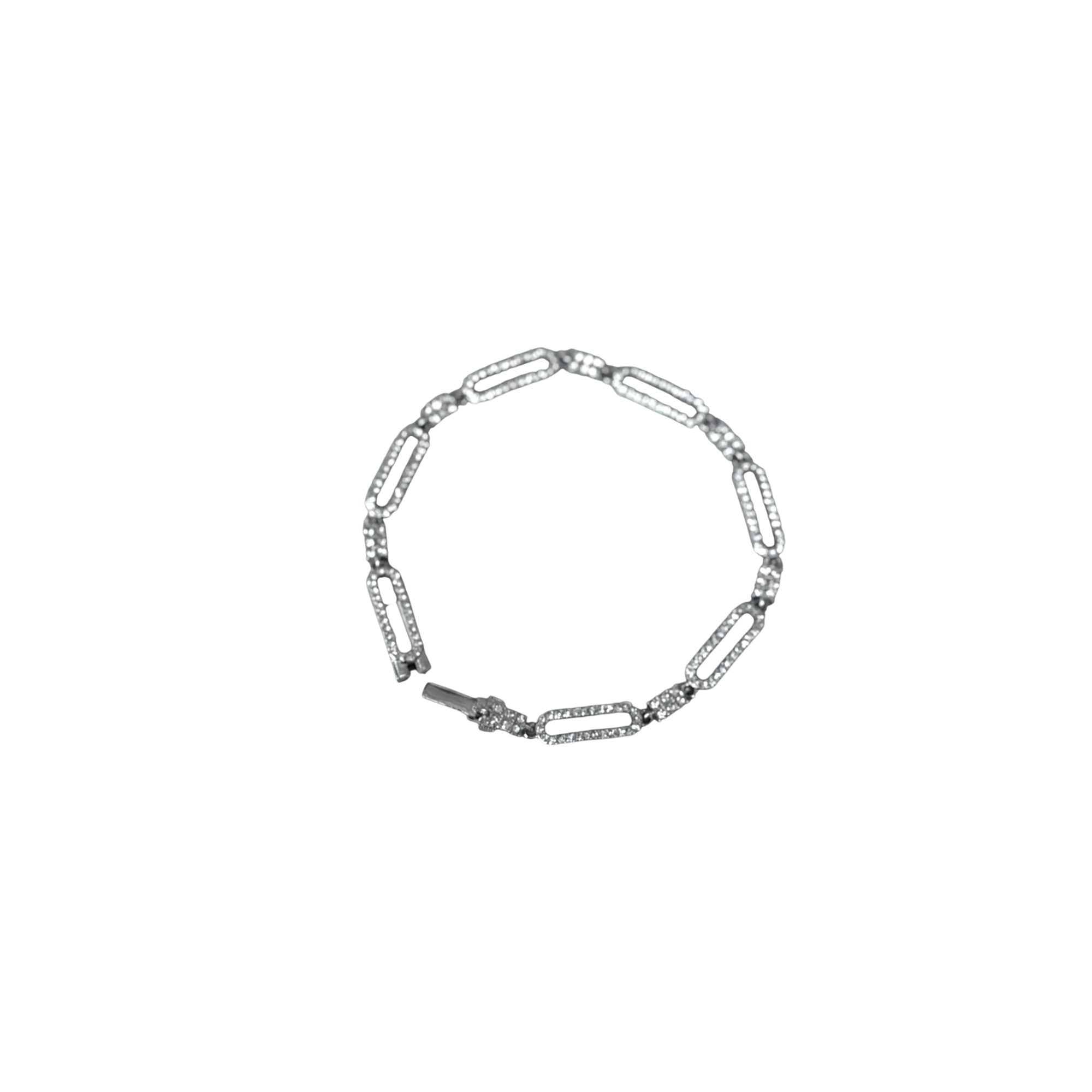 Glacier link chain bracelet