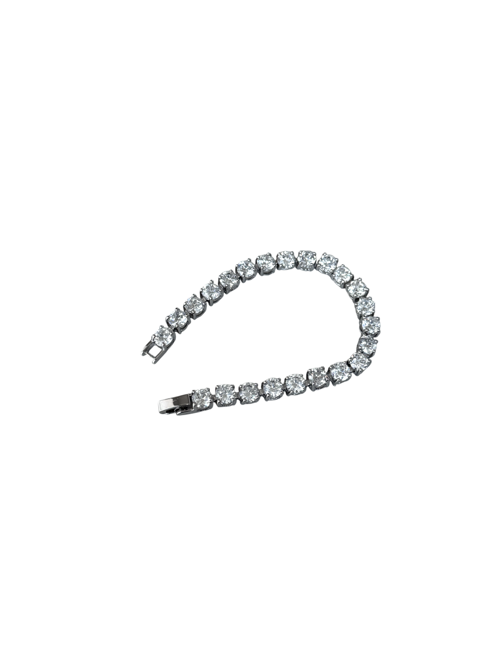 06 cubic silver bracelet
