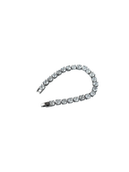 06 cubic silver bracelet