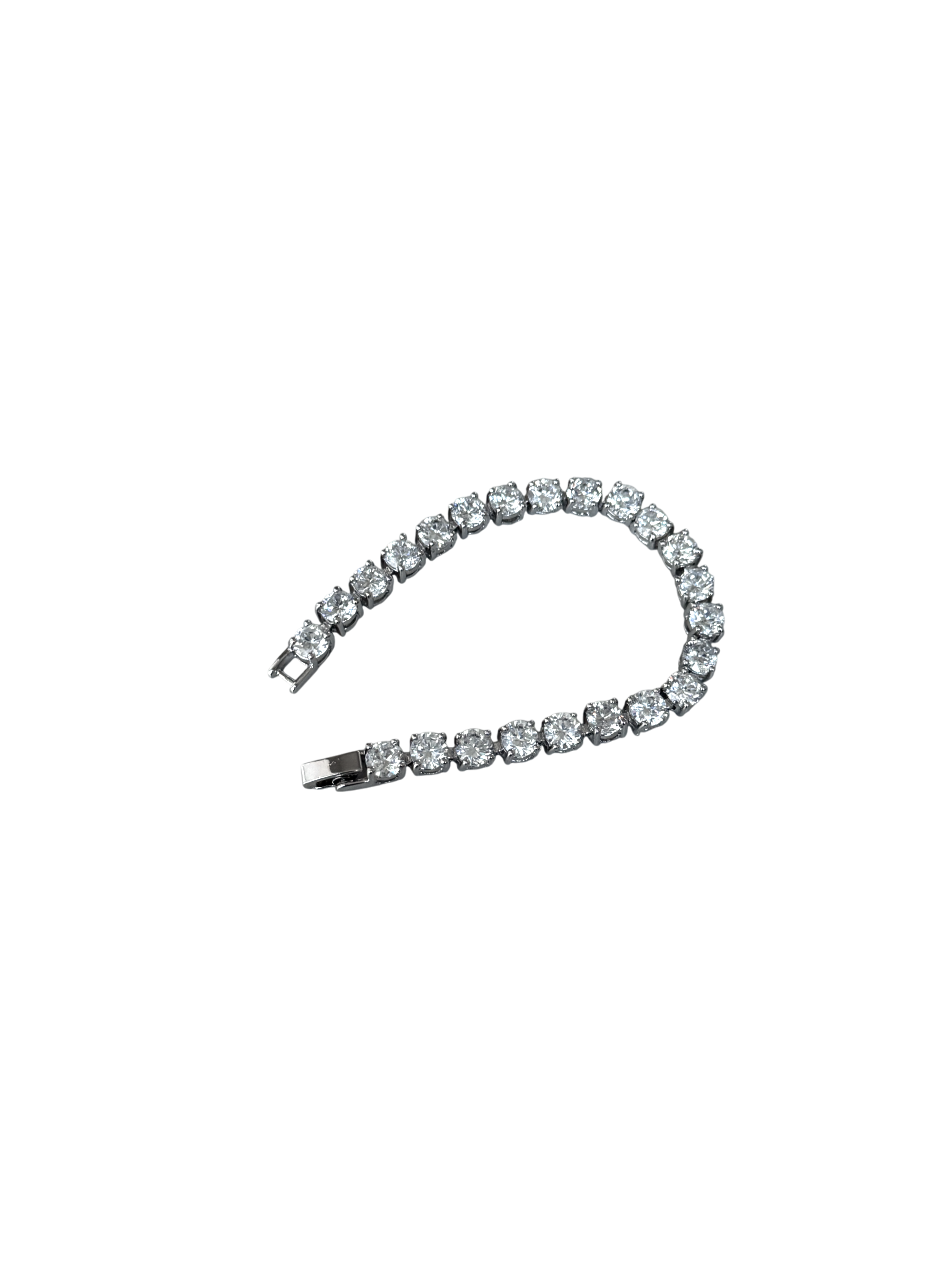 06 cubic silver bracelet