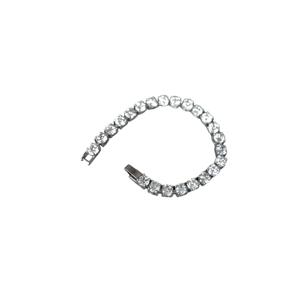 06 cubic silver bracelet