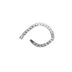 06 cubic silver bracelet